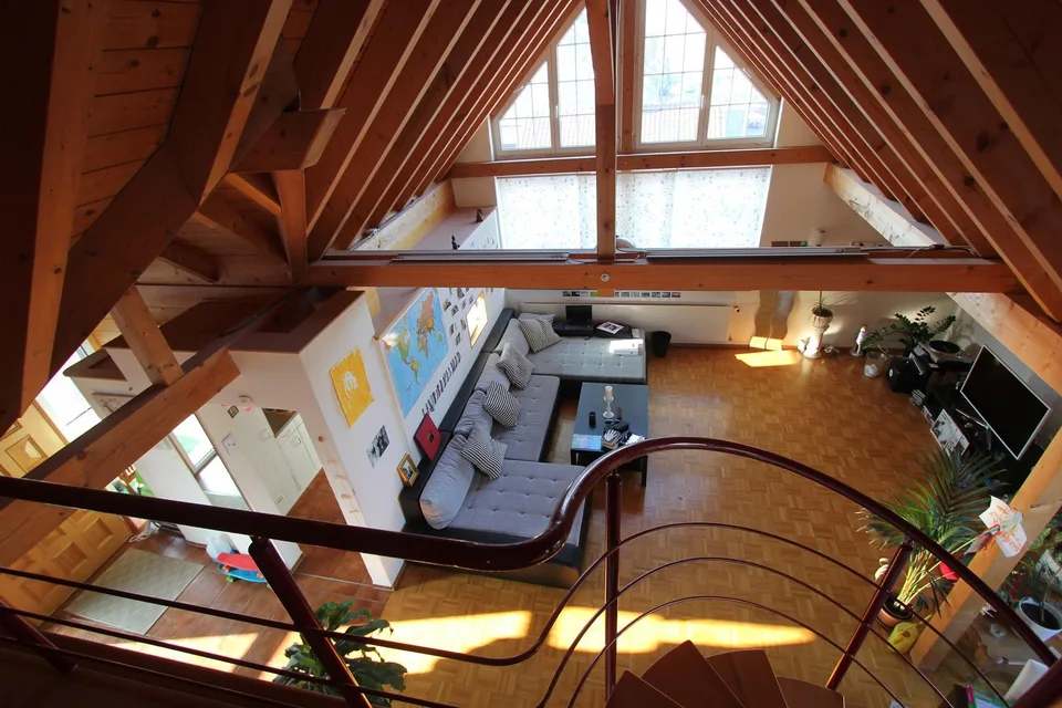 Charmant appartement de 3,5 pièces sous les toits à Eschenz