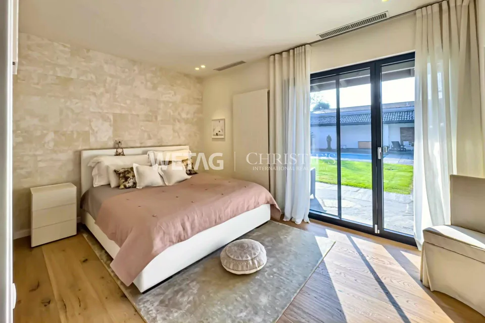 Lugano-Magliaso: Villa elegante con piscina, circondata da verde, compresa dépendance per gli ospiti – foto 6 di 13