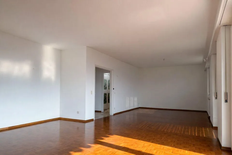 Großes und helles 5.5-Zimmer-Apartment im letzten Stock, offene Aussicht