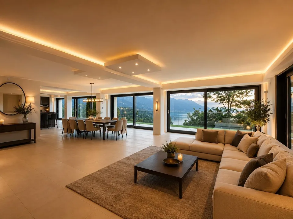 Villa lumineuse avec piscine | Vue panoramique | Chardonne