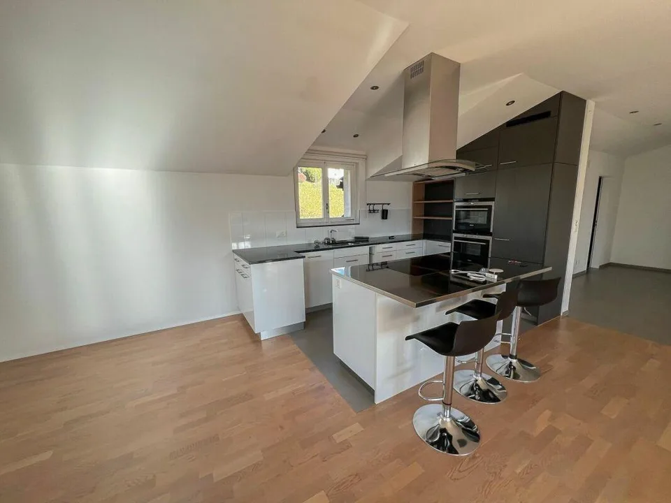 Alpstein view included - modern attic apartment in prime location