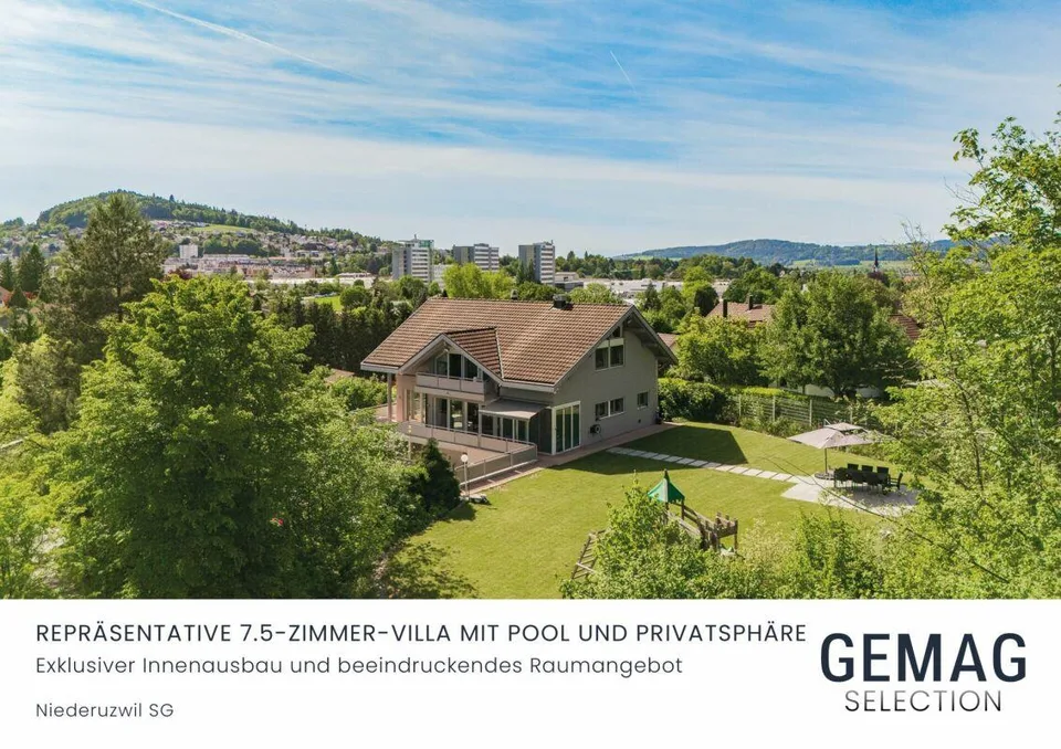 Luxuriöse Villa mit weitläufigem Grundstück, Pool und Privatsphäre