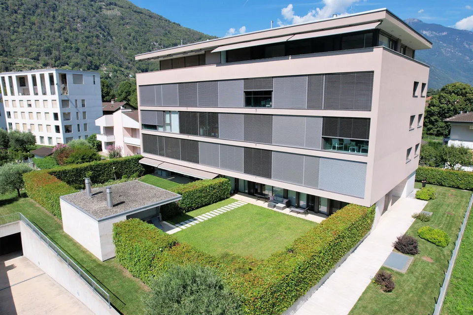 Appartamento con grande giardino a due passi dal centro città