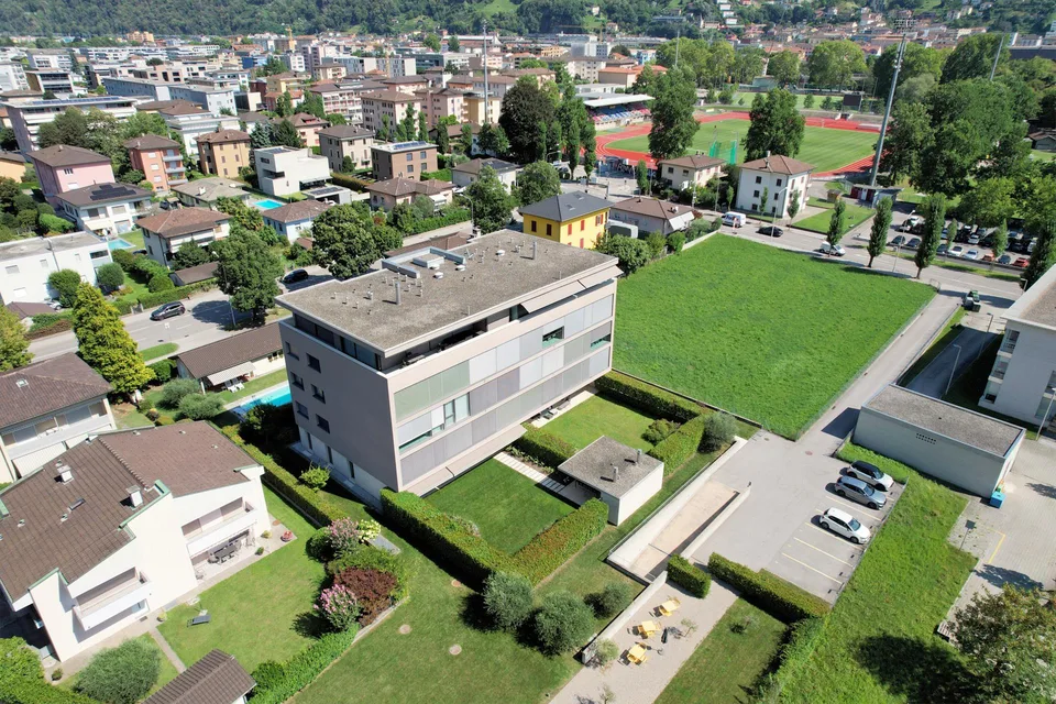 Appartement mit großem Garten, nur zwei Schritte vom Stadtzentrum entfernt