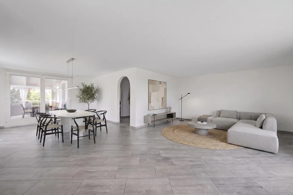 Vivre spacieusement à la campagne - maison unifamiliale de 7 pièces avec vue panoramique