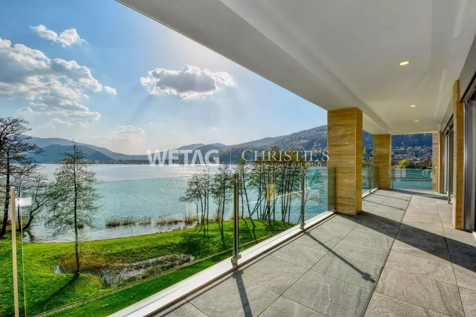 Luxus-Penthouse in Muzzano am Luganersee mit herrlicher Dachterrass...