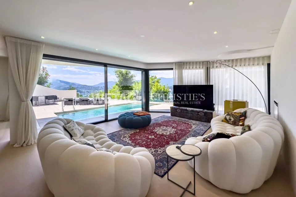 Lugano-Viganello: moderne Villa mit herrlichem Blick auf den Lugane...