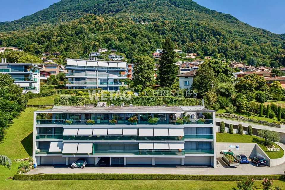Lugano-Pregassona: grosse Penthouse-Wohnung mit herrlichem Blick üb... – Foto 8 von 10