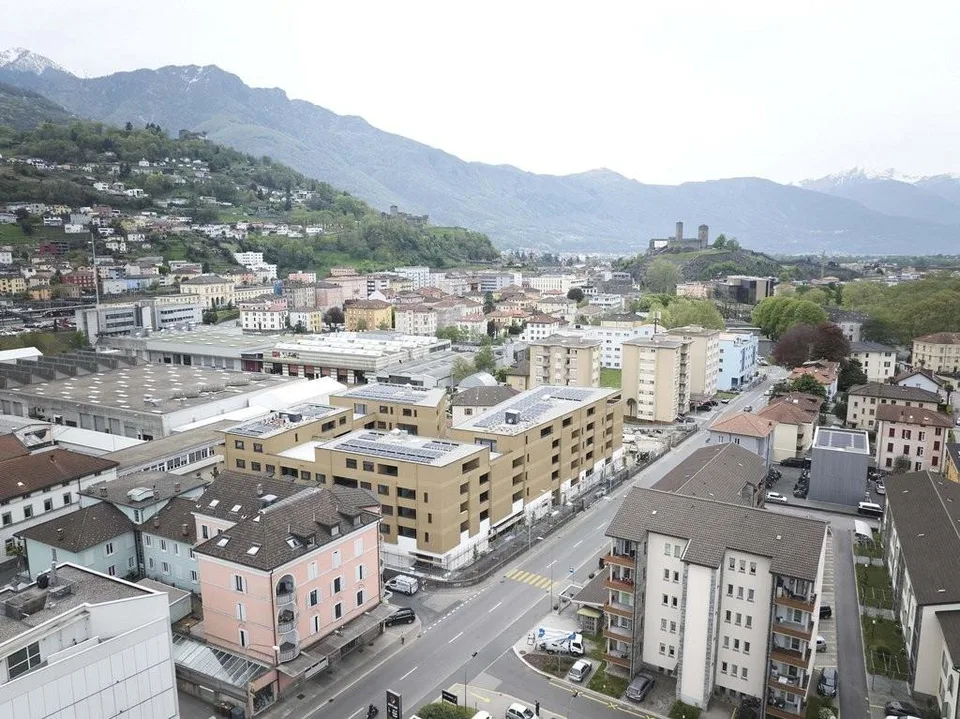 Affittasi appartamento 1.5 locali di recente costruzione a Bellinzona