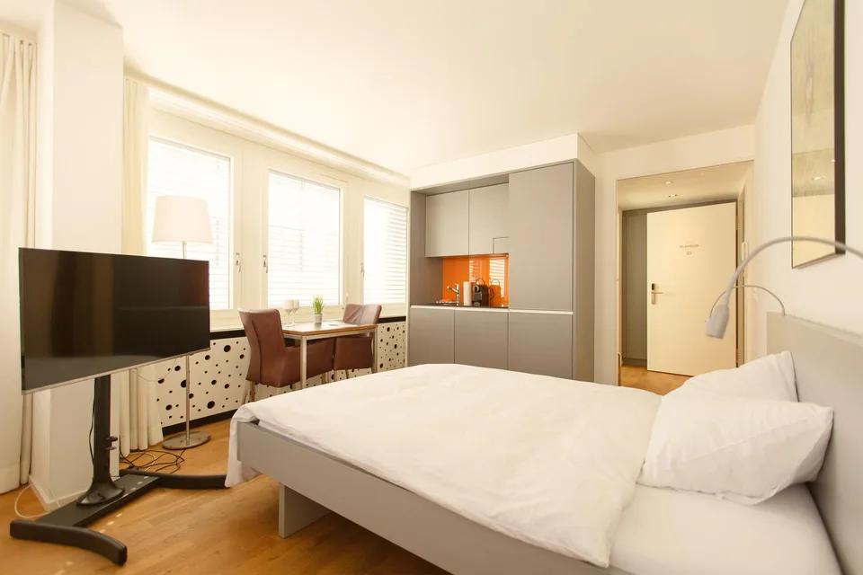 Möblierte 1-Zimmer-Wohnung mit Service - Basel Messe