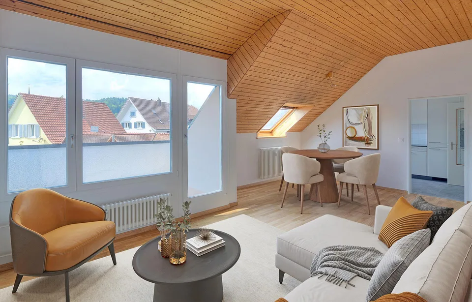 Appartement mansardé confortable recherché ? 1 remise de loyer gratuite & 1 an de parking gratuit !
