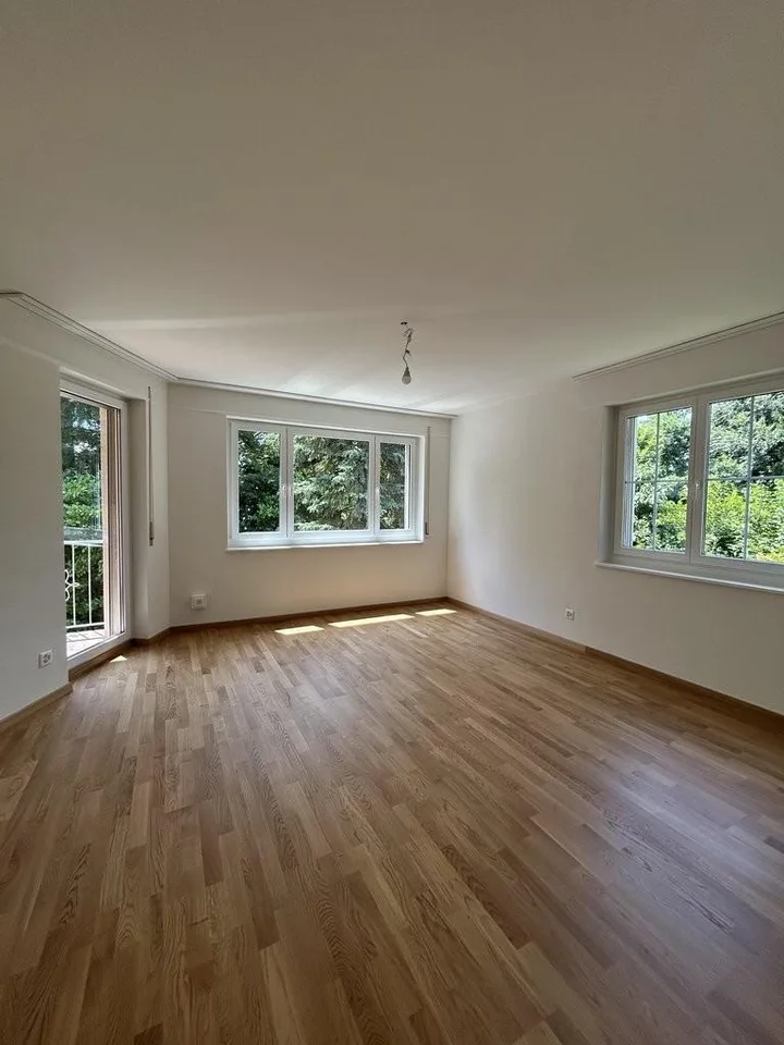 Renovated apartment on Zürichberg