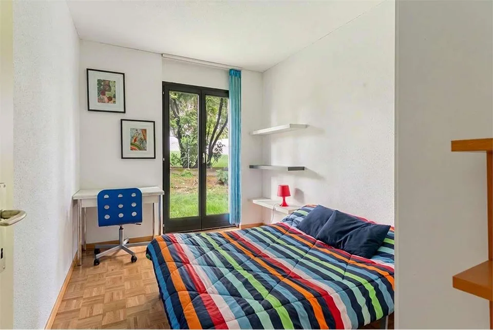 Massagno, app. 4.5 locali con giardino privato