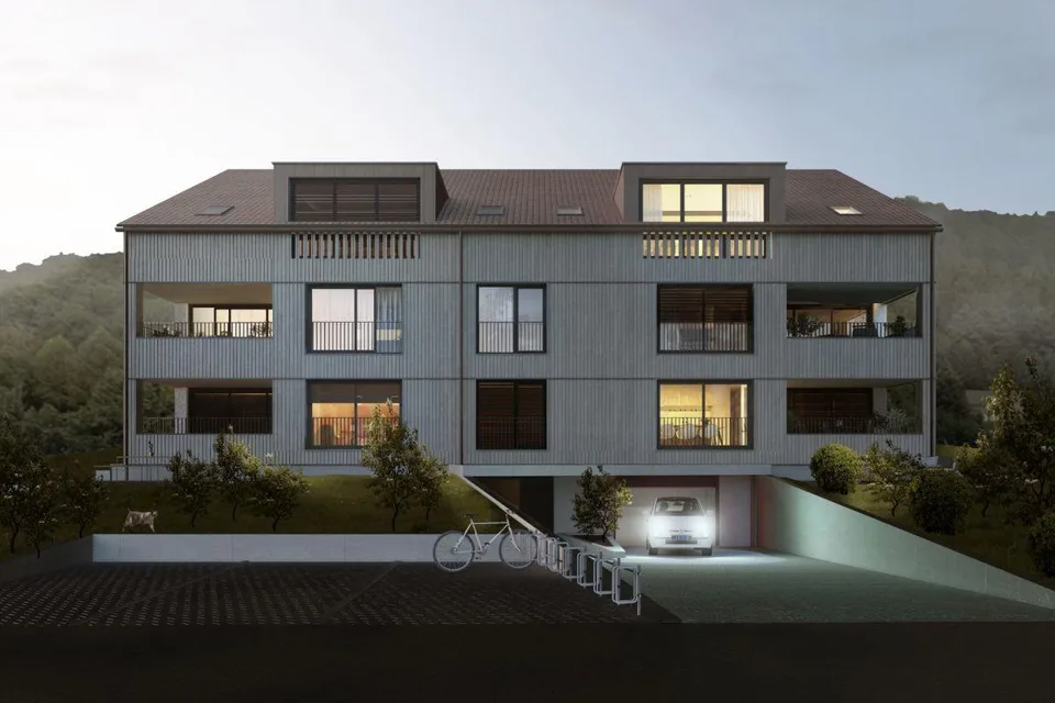 Exclusive 4.5-room attic apartment with Rhine view – photo 6 of 6