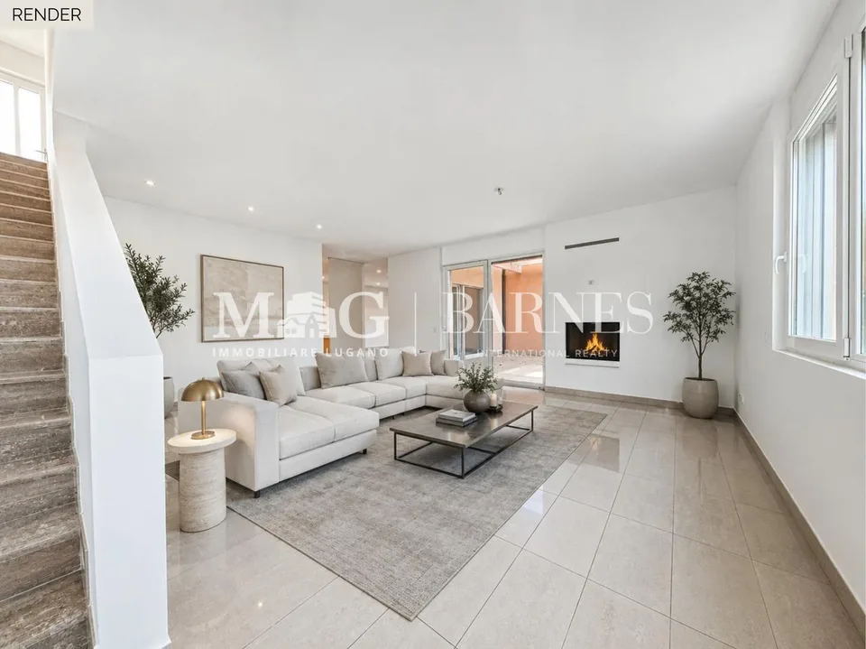 Lugano, Vezia: Ampia casa 7.5 locali con giardino - 250 mq