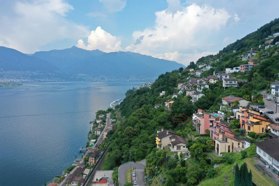 2-Zimmer-Eigentumswohnung mit herrlicher Sicht auf den Lago Maggiore