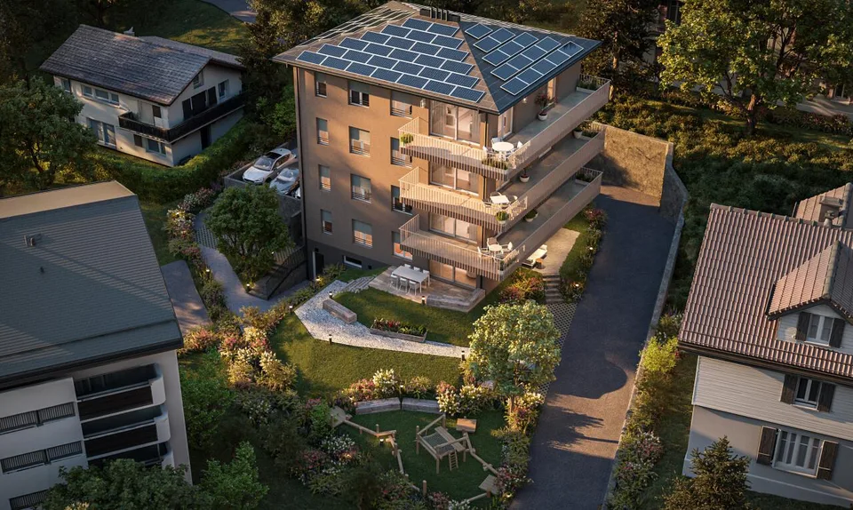 Magnifique appartement avec jardin privatif et grande terrasse