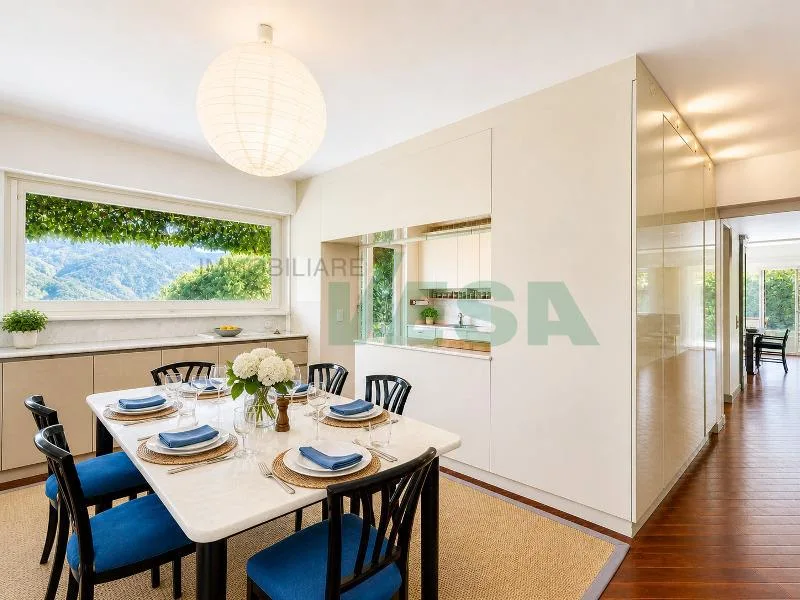 Splendido attico 6,5 locali con fantastica vista lago e bel giardino – Foto 8 von 12