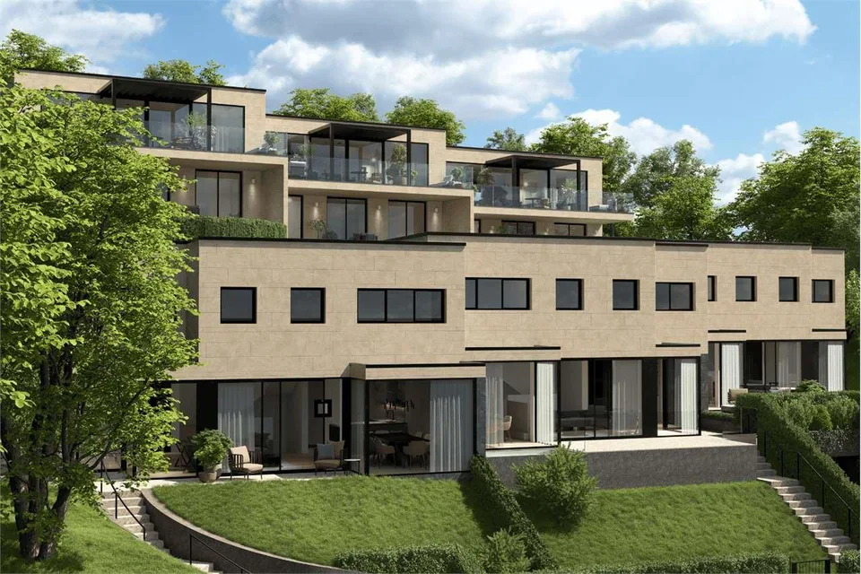 Moderne Villa mit Panoramablick in Collina d'Oro