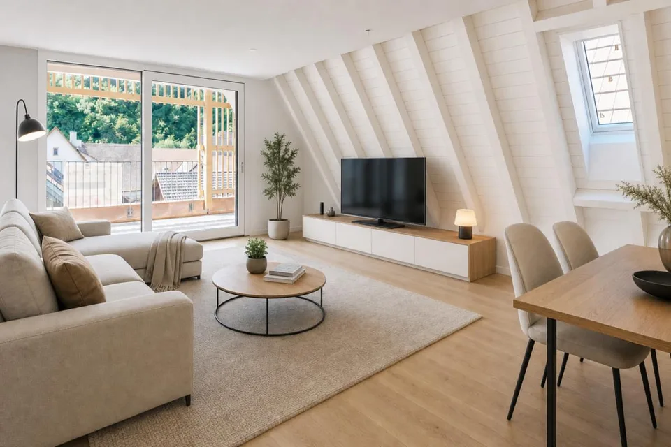Vivre au village - Nouvel appartement maisonnette 3,5 pièces