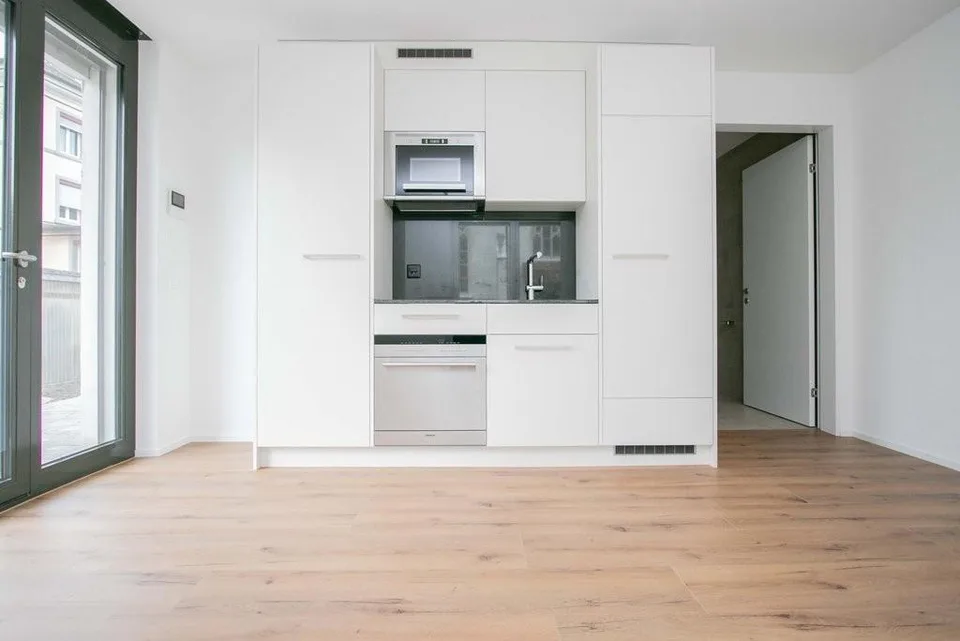Studio 1 pièce avec espace de sièges privé près du centre-ville