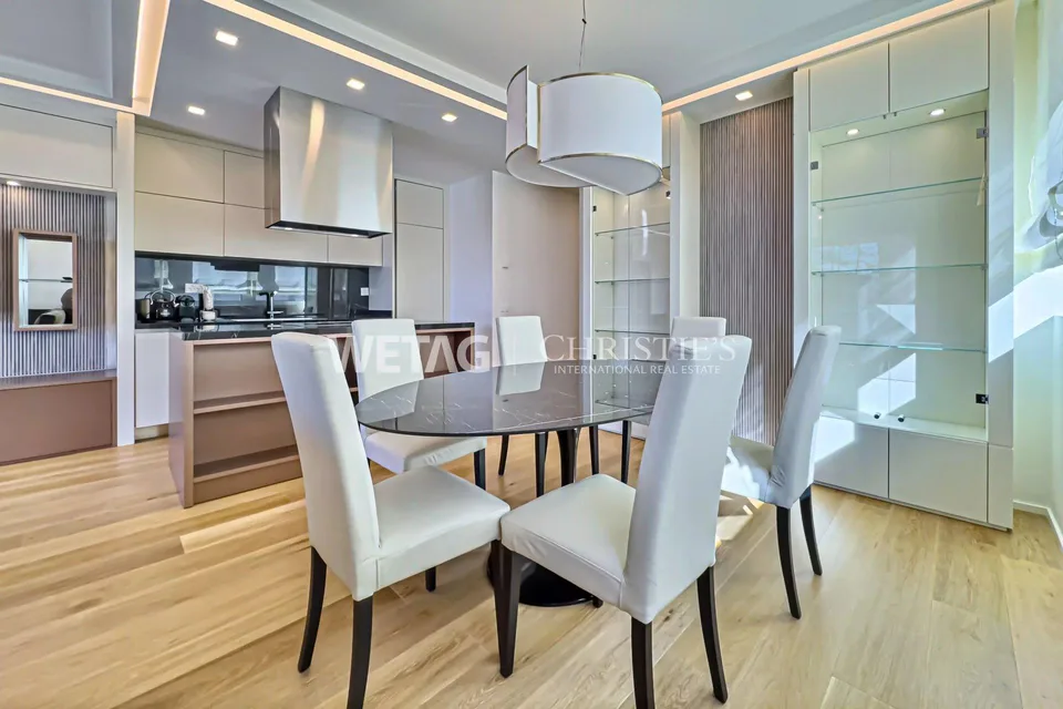 Lugano-Muzzano: Elegante möblierte 3.5-Zimmer-Wohnung mit direktem ...
