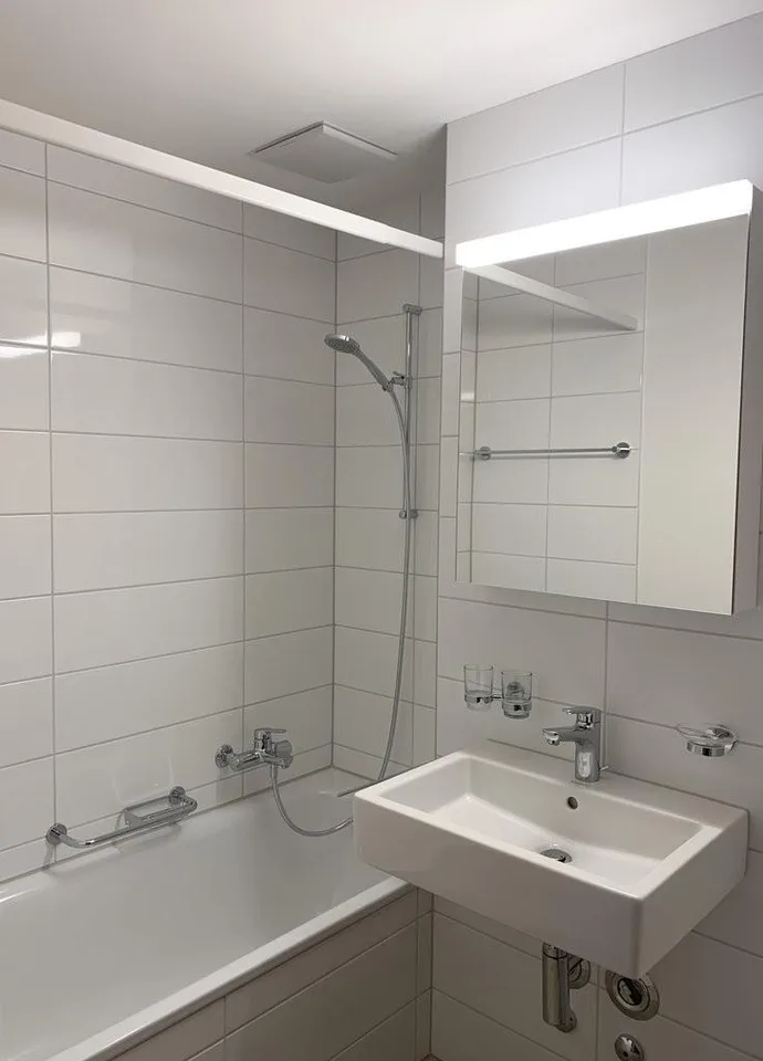 zentrale Wohnung mit Aussicht