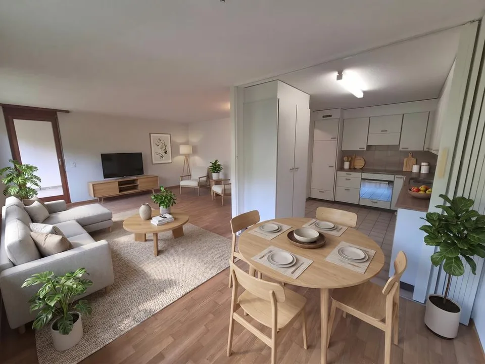 1 Monat Gratis Mietzins - 5.5 Zimmer im 2. Obergeschoss in Eiken