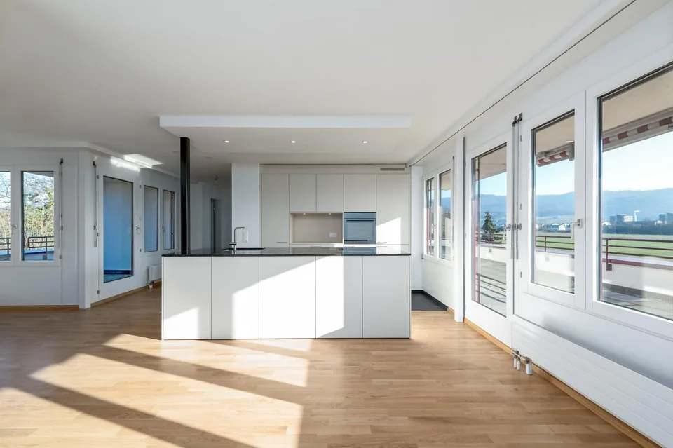 Neu sanierte Wohnung mit Blick ins Grüne zu vermieten