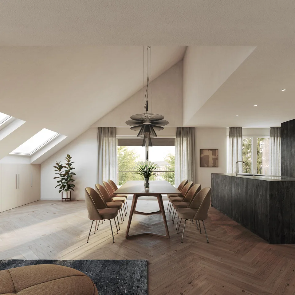 EQUINOX76 - Maisonette-Dachwohnung an privilegierter Hanglage