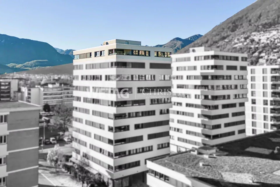 Appartement penthouse moderne avec vue sur le lac dans un emplacement central à Locarno à vendre – photo 13 sur 13