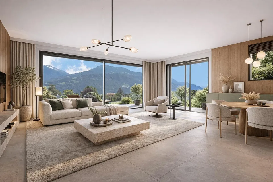 Prächtige contemporary Villa 5.5 Zimmer in Plan-Conthey