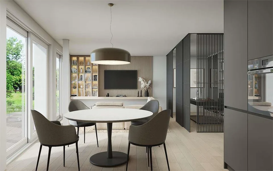 LUGANO: NEW 3-ROOM APARTMENT WITH GARDEN