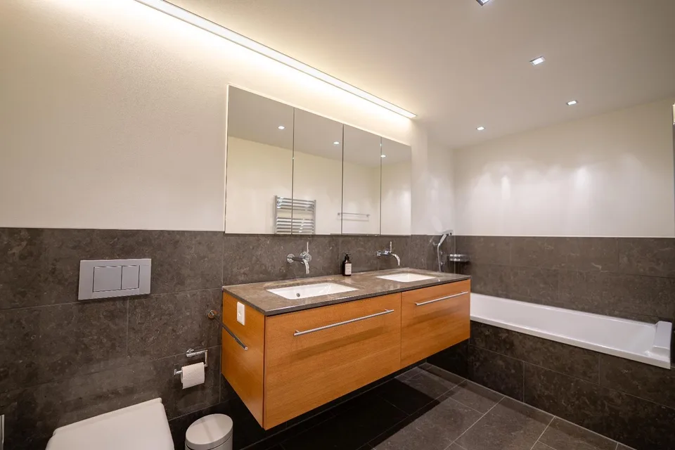 Paradis familial - Appartement de jardin moderne 4.5 pièces