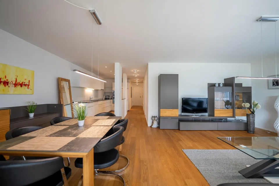 Paradis familial - Appartement de jardin moderne 4.5 pièces