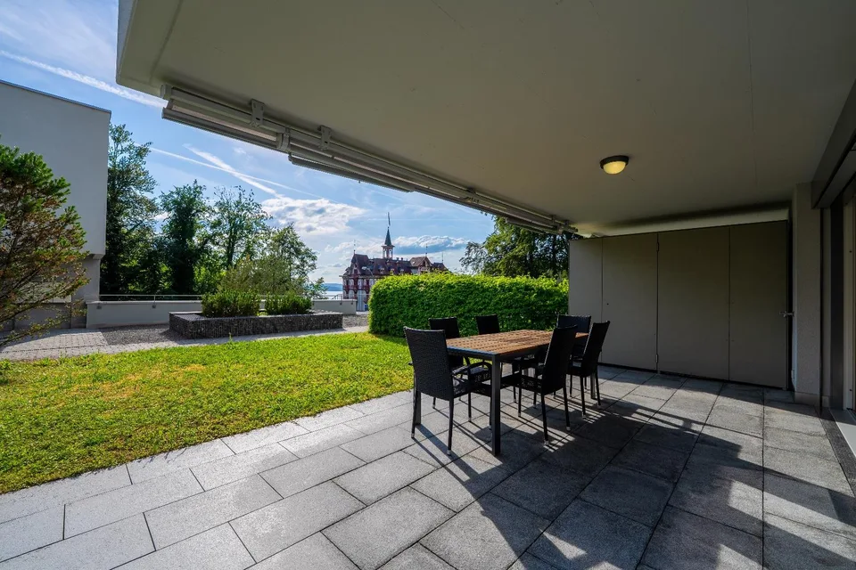 Paradis familial - Appartement de jardin moderne 4.5 pièces