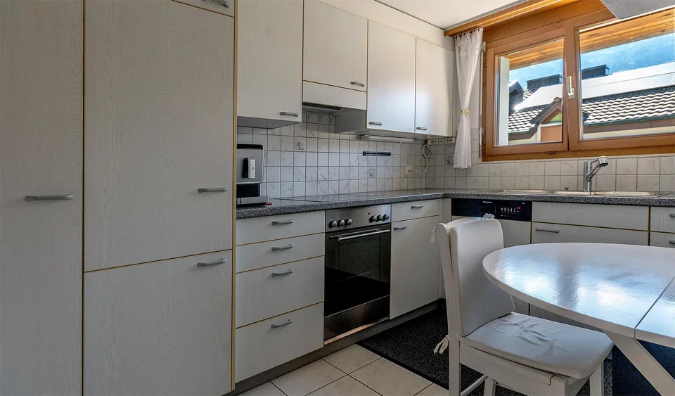 Schöne gepflegte 3.5-Zimmer-Wohnung mit schöner Aussicht