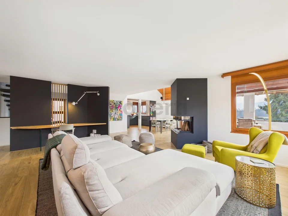 Maison unifamiliale moderne avec vue panoramique - achat locatif possible