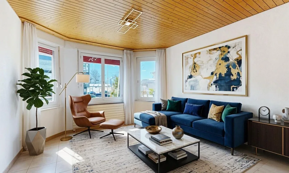 Maison à Aigle avec 2 appartements, vue dégagée et fort potentiel
