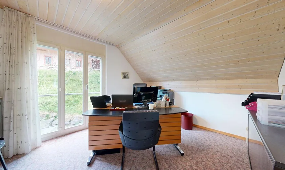 Maison stylée de 6,5 pièces en position élevée avec vue panoramique