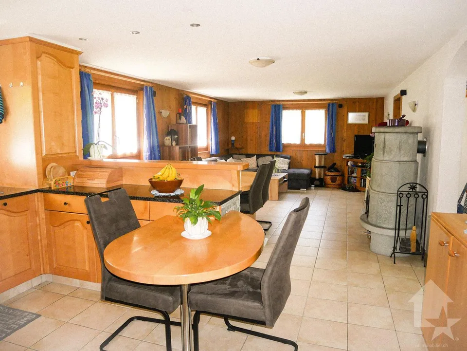 Spacieuse et agréable maison familiale au coeur du Val de Bagnes !