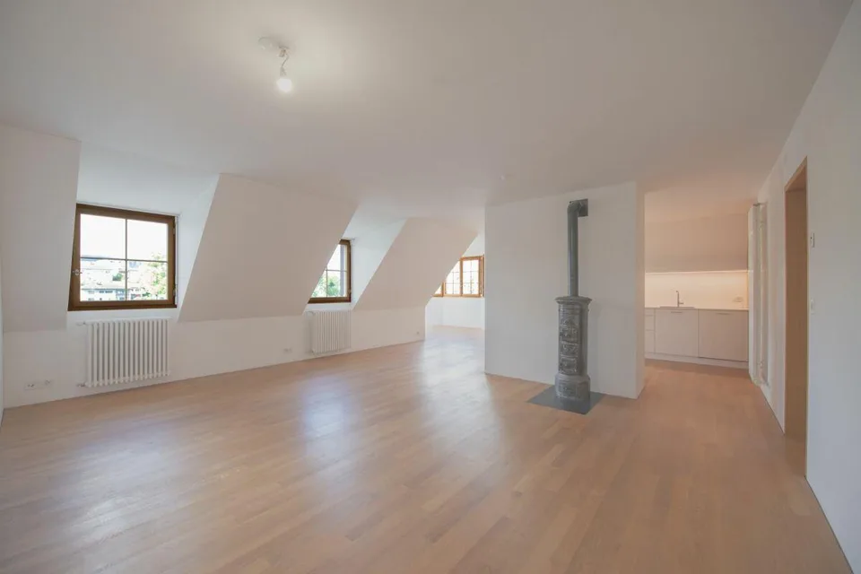 Exklusive Dachwohnung mit traumhaftem Rheinblick