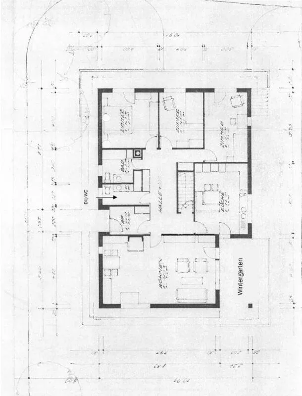 Freistehendes 5.5-Zimmer-Einfamilienhaus mit Nebenräumen à 35 m2 und Doppelgarage. – Foto 13 von 14