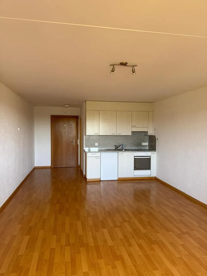 Helles Studio mit Balkon im Dachgeschoss