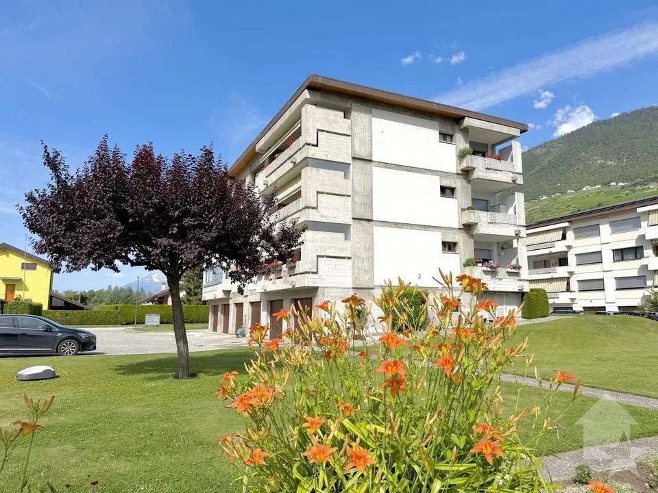 Appartement traversant de 115 m2, garage box, parc, cave et galetas !