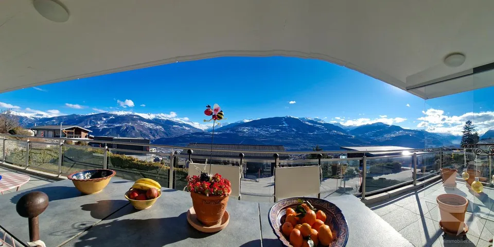 Superbe app. de 5.5 pcs calme, ensoleillement optimal et vue splendide