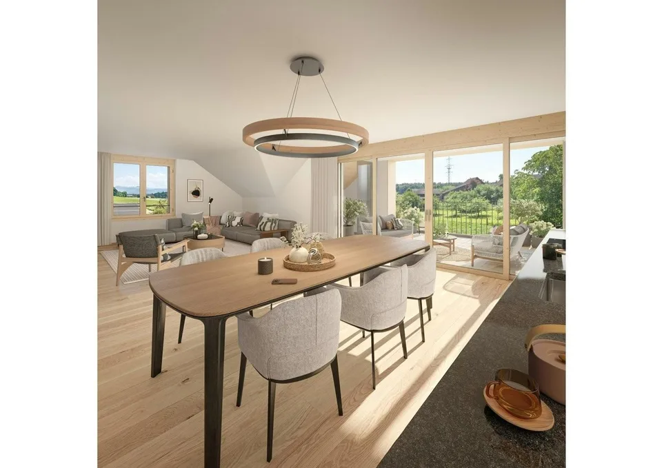 Himmlisch wohnen - 5.5 Zimmer-Maisonette Dachwohnung mit herrlicher...