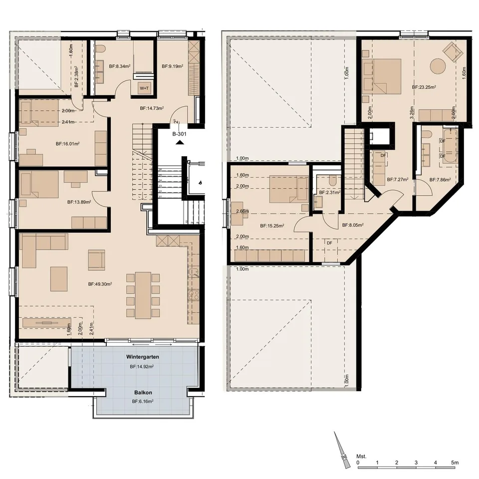 Himmlisch wohnen - 5.5 Zimmer-Maisonette Dachwohnung mit herrlicher...
