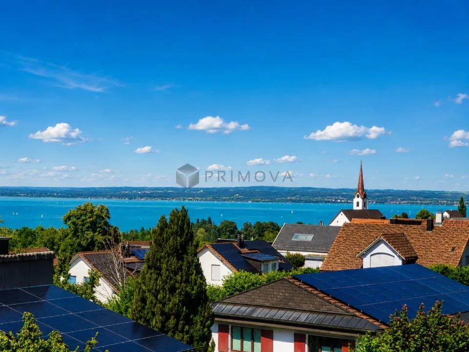 Exklusives Wohnen mit unverbaubarem Panoramablick auf den Bodensee