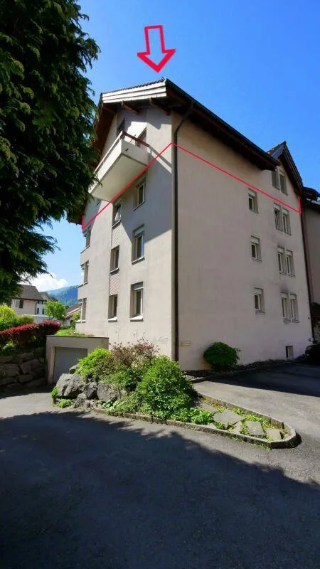 5.5 - Zimmer - Dachwohnung (Maisonette)